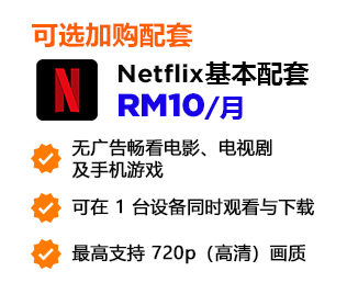 optional netflix ch